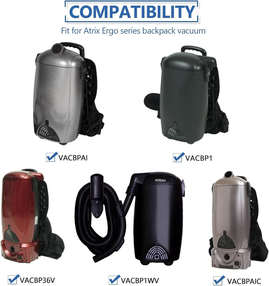 Durable 20-Pack HEPA Vacuum Bags for Atrix Ergo Backpack - 8 Quart Capacity - Image 4 of 4