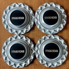 100 Oem Bbs Center Cap Set - Silver Mazda Rx-7 Miata Mx-5 09.23.133 - Set Of 4