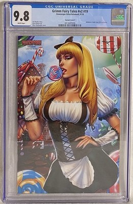 2018 Grimm Fairy Tales #v2 #18 Elias Chatzoudis Variant Cover F CGC 9.8 NM/Mint!