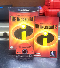THQ The Incredibles (Nintendo GameCube, 2004) COMPLETE w/ Manual NTSC-U/C