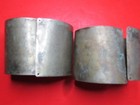 NATIVE AMERICAN KISSING OTTERS ENGRAVED INDIAN ARM BANDS RARE ORIGINAL SET HB EX — photo 7