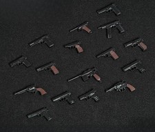 16PCS 1/12 Scale Gun Model Weapon Toy Accesso...
