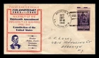 Dr Jim Stamps FDC 3c Thirteenth Amendment USS Seattle Navy Cancel sealed