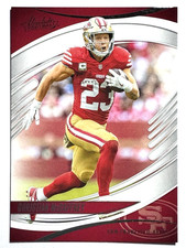 CHRISTIAN MCCAFFREY San Francisco 49ers 2025 Panini Absolute Football Card #49