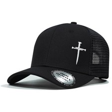 Christian Hats for Men Women,Jesus 3 Nail Cross Hat Christian Religious Gifts...