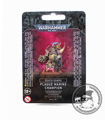 Plague Marine Champion Death Guard Warhammer 40k Games Workshop Tabletop NEU/OVP