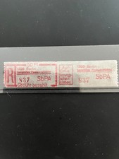 DDR R-Zettel SbPA Einschreibemarken postfrisch 1020 Berlin