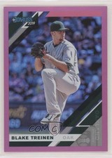 2019 Panini Donruss Holo Pink Blake Treinen #77 03rx