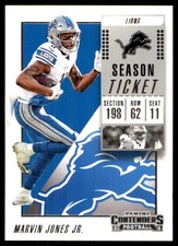 Marvin Jones Jr. 2018 Panini Contenders #67 Lions NFL READ FREE SHIPPING
