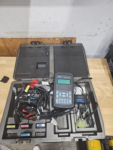 OTC Monitor 4000 Enhanced Diagnostic System Cables Manuals & Case Full Set
