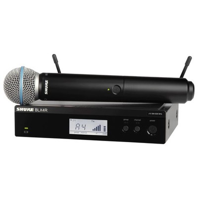 Shure BLX24R/B58 Handheld Wireless Microphone System, J11 Band