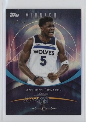 2025-26 Topps Midnight Morning /149 Anthony Edwards #58 p8v
