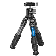 Leofoto Carbon Fiber Mini Tabletop Tripod w/Convertible Stud (LS-223CX)