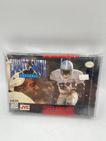 Emmitt Smith Football (SNES, Super NES) New Factory Sealed