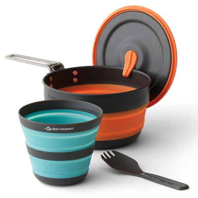 Sea to Summit Frontier Ultralight Collapsible Solo Cook Set - 1 Person / 3 Stück