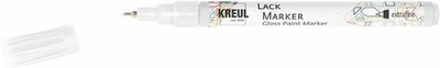 KREUL Lackmarker ''Gloss Paint Marker'' extrafine weiß