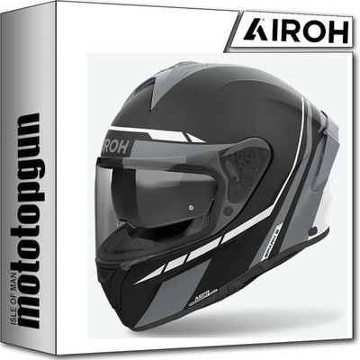 AIROH HELMET FULL-FACE MOTORBIKE SP2S81 SPARK 2 SPINNER GREY MATT SZ. XL