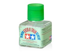 Tamiya 87038 Extra Thin Cement Glue Fine Tip 40ml 40ml, Clear