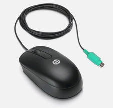NEW Genuine HP PS/2 Optical Scroll Wheel Mouse 800 dpi 672651-001