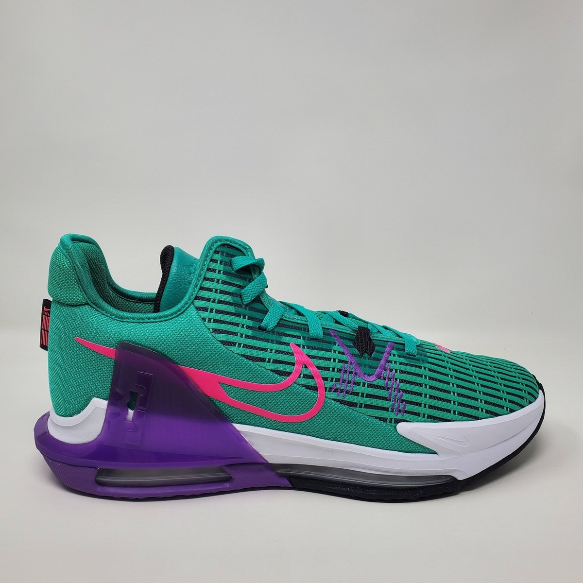 Size 13 - Nike LeBron Witness 6 Emerald Berry for sale online | eBay