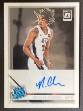 Nicolas Claxton 2019-20 Panini Donruss Optic Rated Rookie Auto RC #171