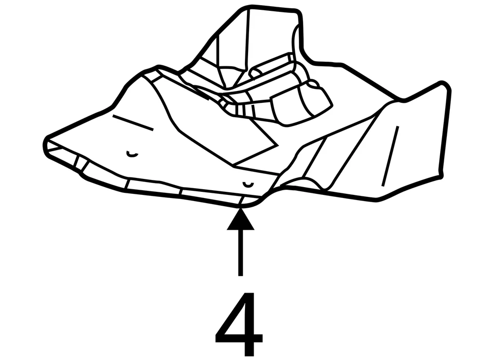 KIT ESCUDO IÓNICO SATURN 2003-2005 F/TNK 22703890 - NUEVO OEM 22703890 Foto 3 de 3