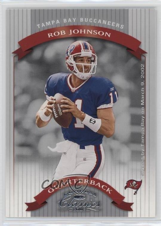 2002 Donruss Classics Rob Johnson #49 0q1p