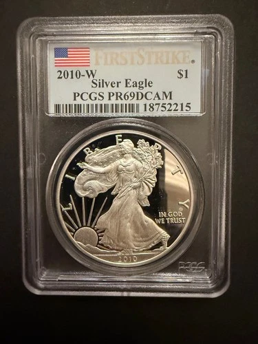 2010-W West Point American Silver Eagle PCGS Proof PR69 DCAM First Strike