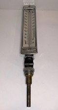 TRERICE 10." ADJUSTABLE ANGLE INDUSTRIAL THERMOMETER. 30  TO 230  F NICE 