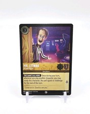 Disney Lorcana TCG Azurite Sea Mr. Litwak Arcade Owner Common Cold Foil 24/204