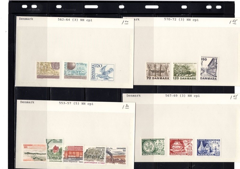 BH GOLDPATH: DENMARK STAMP, CAT VALUE $5.80 BHS_001_183_15