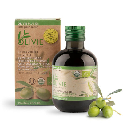 Organic High Polyphenol Rich Extra Virgin Olive Oil OLIVIE plus 30X | Moroccan D