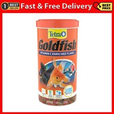 Tetra Tetrafin Goldfish Flakes, Balanced Diet Fish Food, 7.06 Oz.