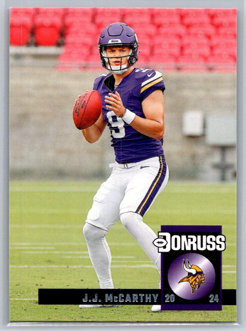 2024 Donruss #27 J.J. McCarthy Retro 1994