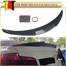 Heck Spoiler Lippe Carbon Look f�r BMW 5er F10 F18 10-17 Heckspoiler M4 Style