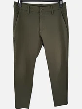 BYLT Pants Men's M Green Stretch Performance Everyday Pant 2.0 Gym Yoga Walking