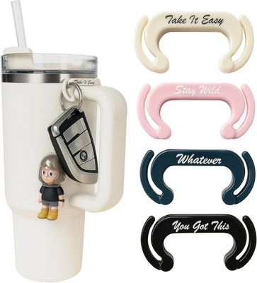 #ad Personalized Stanley Cup Accessories 4 Pcs Key Charm Holder for Stanley 40oz 30 $12.99