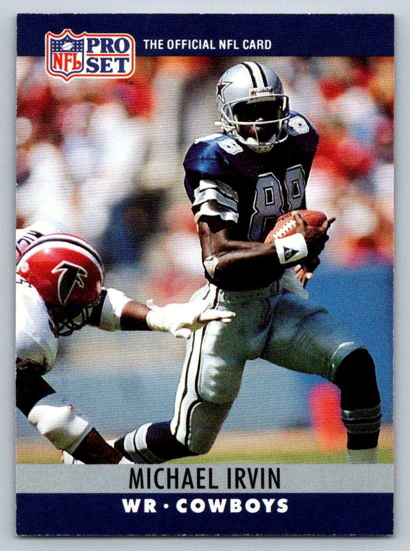 1990 Pro Set Football - Michael Irvin  #79 - Dallas Cowboys