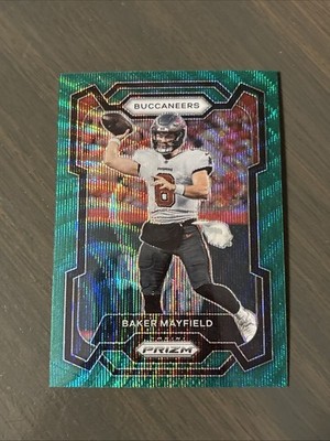 2023 Panini Prizm - Baker Mayfield #276 Green Wave Prizm