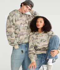 Aéropostale X Hello Kitty | Aero Camo Pullover Hoodie XL NWT