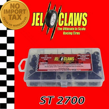 1/64 HO Scale AFX Slot Car Tires Jel Claws 150pk Fits Aurora, Johnny Lightning