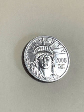 2008 1/4oz American Platinum Eagle $25 Statue of Liberty - BU 2476.32 per troy oz