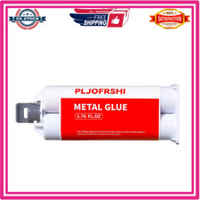 2-Part Metal Epoxy Glue 1.76oz   Heavy Duty Adhesive for Metal, Plastic, Car