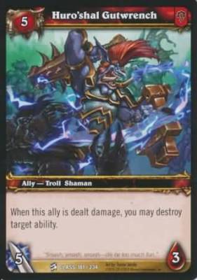WoW - 4x Huro'shal Gutwrench - Class Decks
