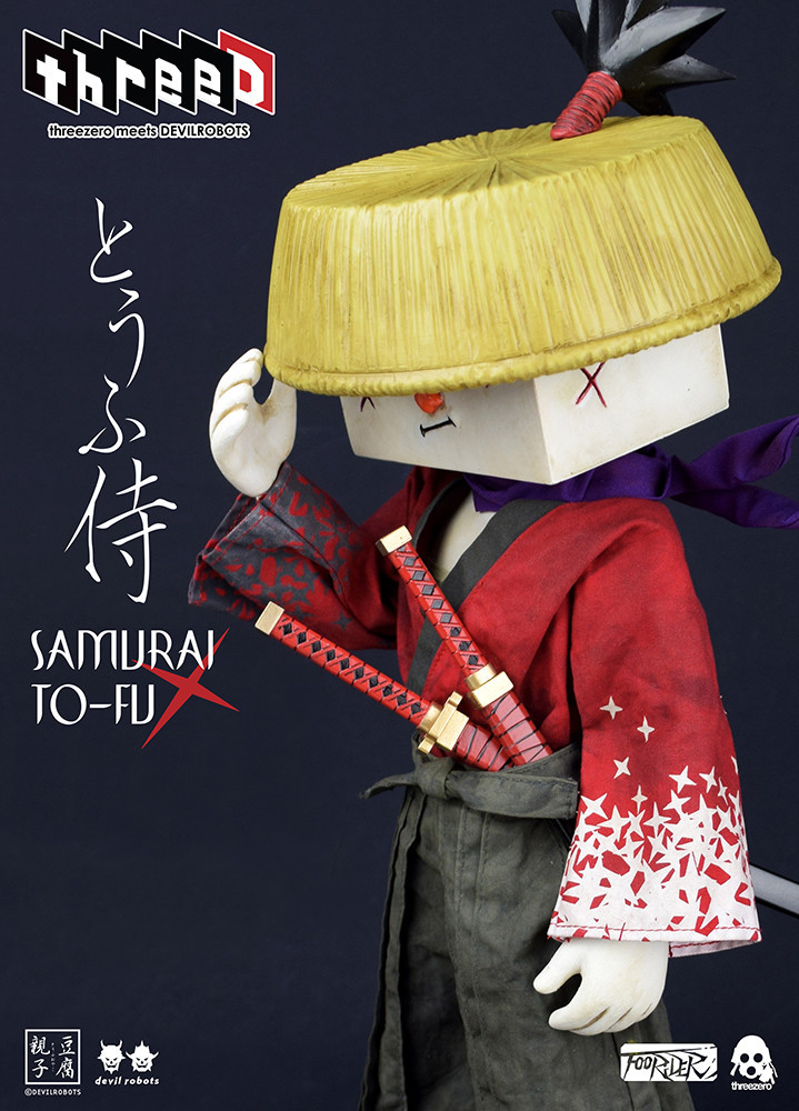 THREEZERO x DEVILROBOTS SAMURAI TO-FU W/ KIKUCHIYO 1/6 ACTION