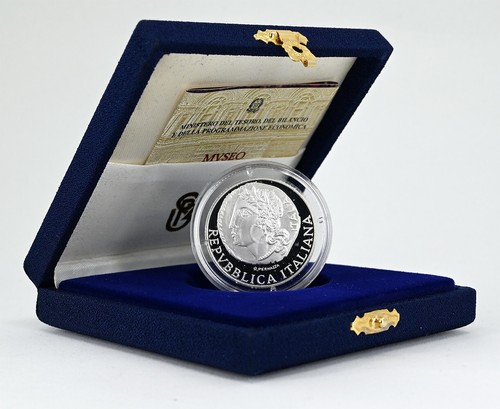 ITALY 2000 Lire 1999 Silver Proof 'National Museum in Rome' Box/Coa - Picture 2 of 3