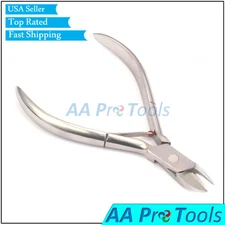 Stainless Steel Cuticle Nippers/Cutter Clipper For Nail Art Barrel Spring 4 Inch