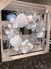 Seashell Home Decor Coastal Home Decor Door Wreath 20 X 20