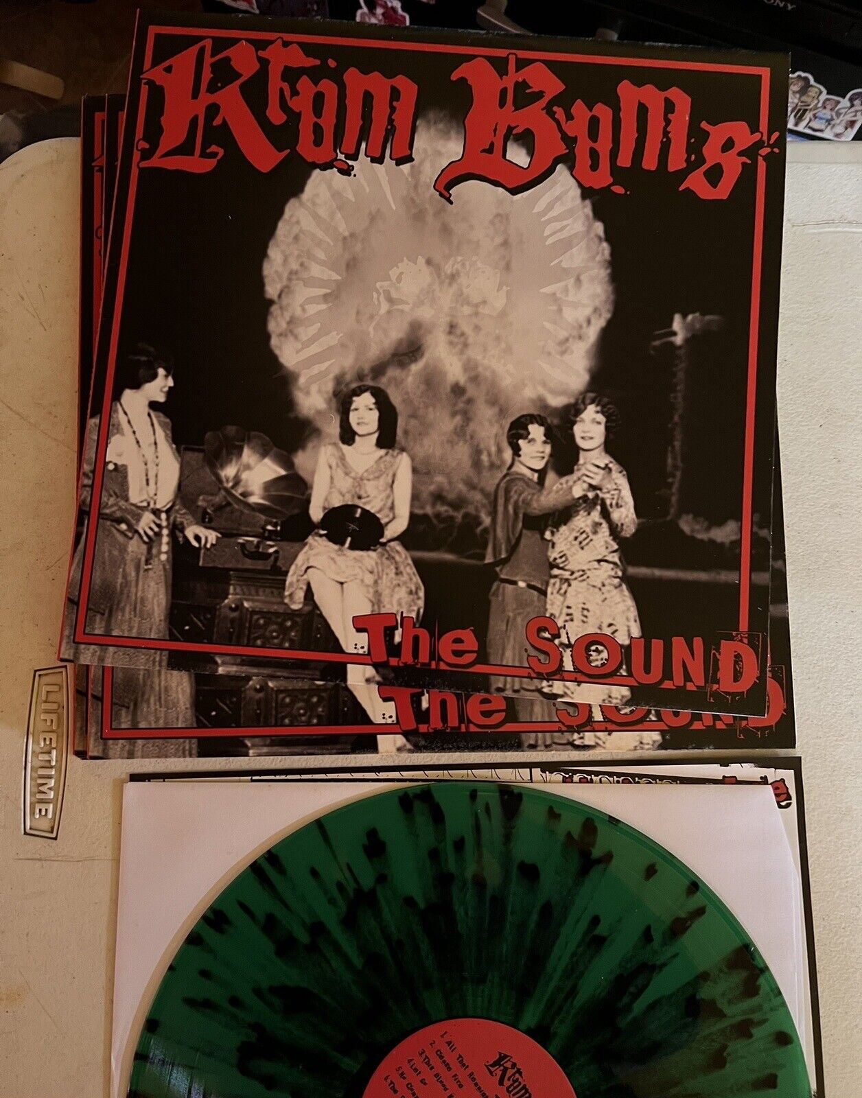 Krum Bums The Sound LP ATX Hardcore Punk The Casualties Starving Wolves Metal