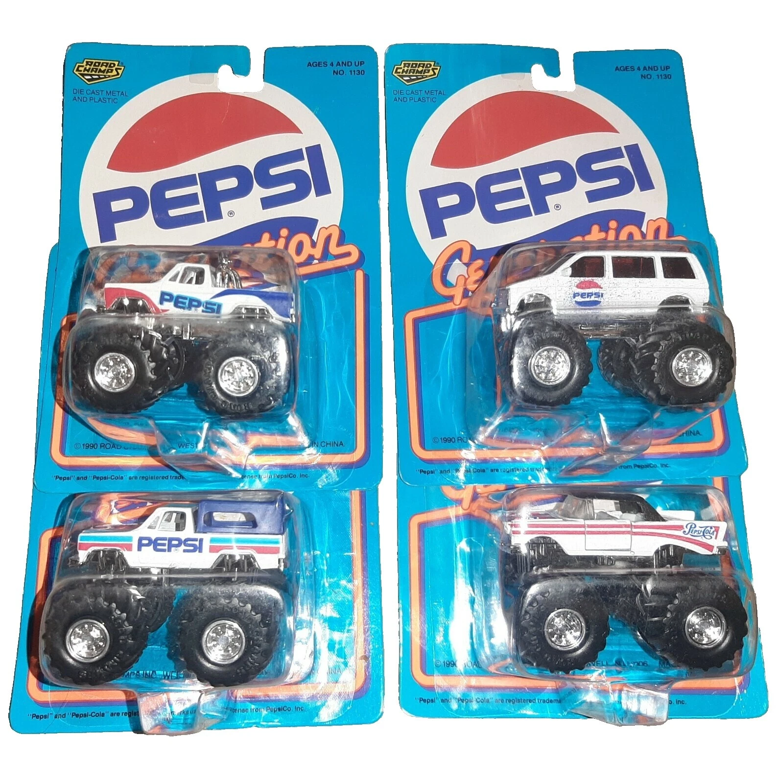 Vintage Manufacture Diecast Monster Trucks